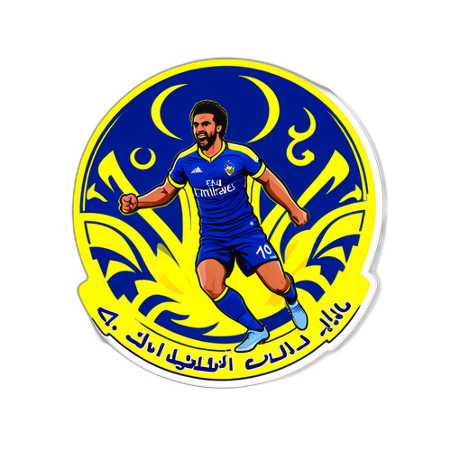 สติ๊กเกอร์สำหรับการแข่งขัน Al-Nassr กับ Al-Khaleej