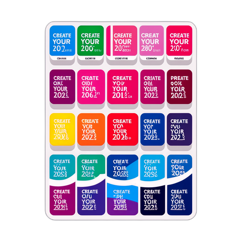 Палитра Pantone для 2026 года с лозунгом 'Создай свой стиль'