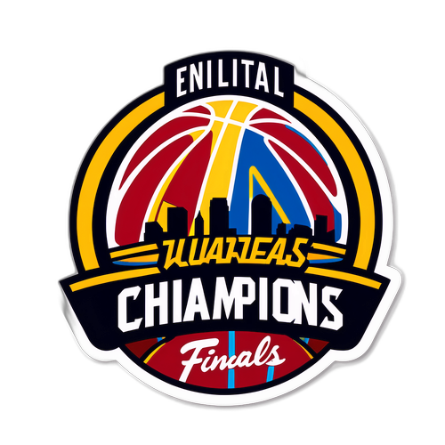 Abstract Design Celebrating the 2016 NBA Finals