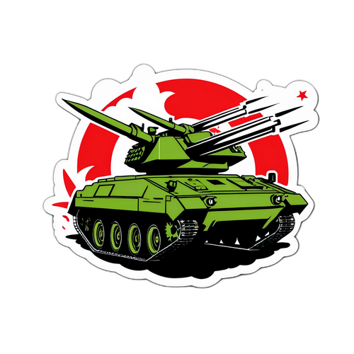 日本军事动态贴纸