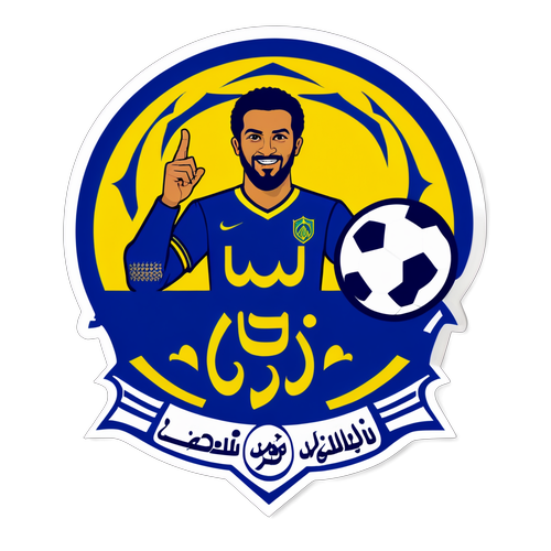 Návrh samolepky Al Nassr - Al Taawon