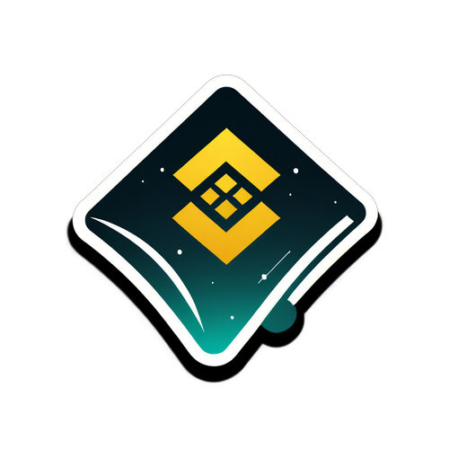 Autocollant Binance sur l'innovation financière