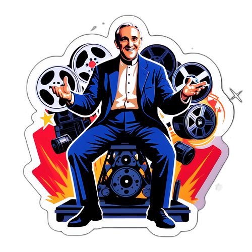 Francis Huster Acteur Sticker