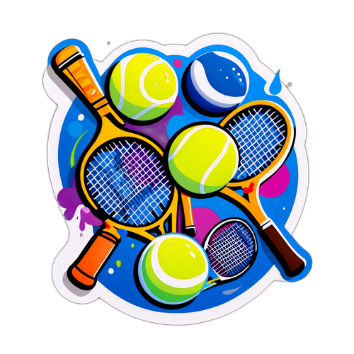 Émotions des matchs de tennis