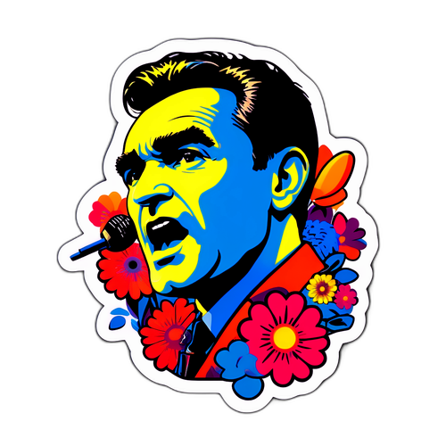 Abstrakt repræsentation af Morrissey