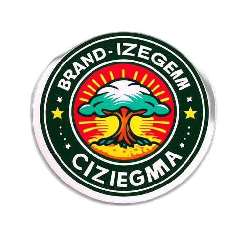 Sticker voor Brand Izegem