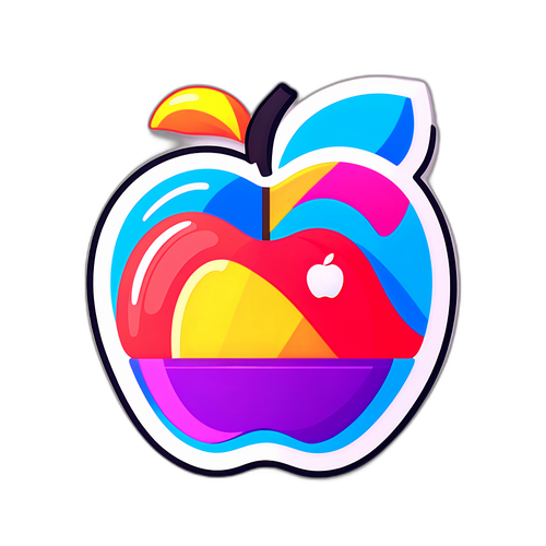 Verspielter Aufkleber-Design für 'ios 26.2'