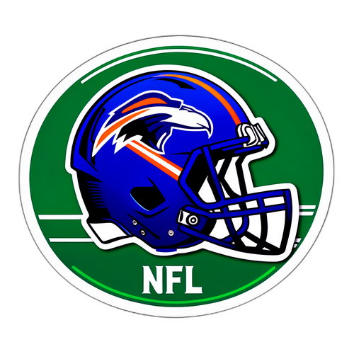 Stiker NFL Berani