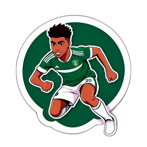 Adesivo Palmeiras Sub 20