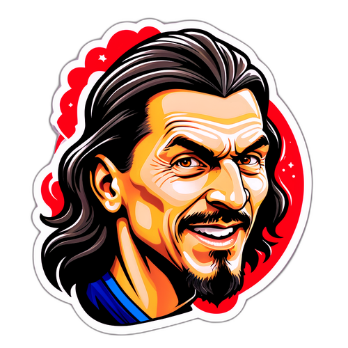 Hauska karikatyyri Zlatan Ibrahimovićista