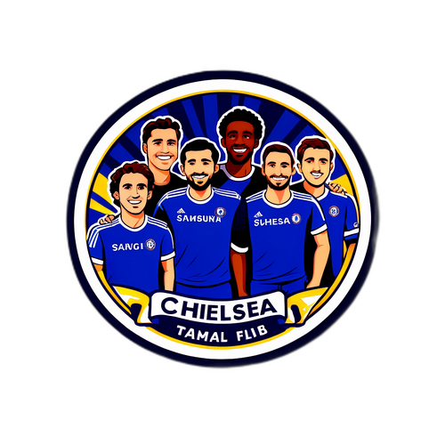Chelsea FC Supporters Sticker