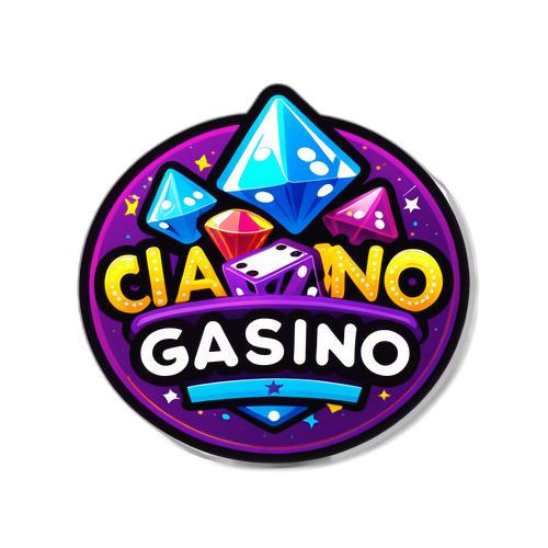 Spännande casino med gnistrande ljus