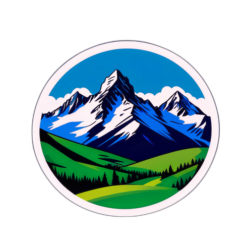 Gyönyörű táj a Svájci Alpokban