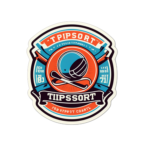Vintage nálepka pro Tipsport