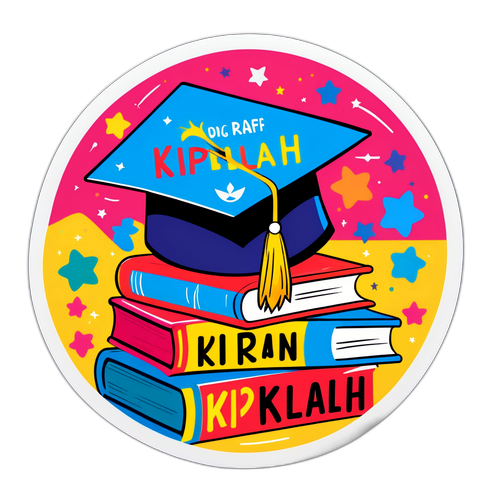 Sticker Ceria 'Kip Kuliah'