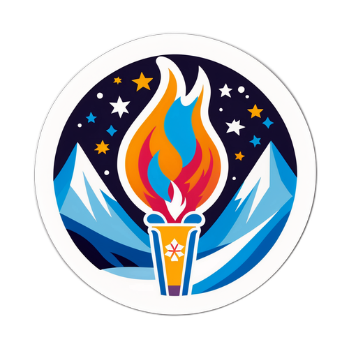 冬季奥林匹克火炬点燃