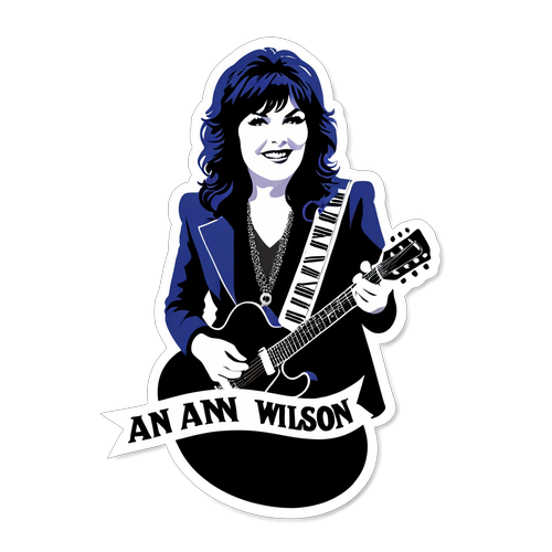 Musikaliska Legenden Ann Wilson: Den Stiliga Gitarren och Mikrofonsynden som Får Hjärtat att Slå!