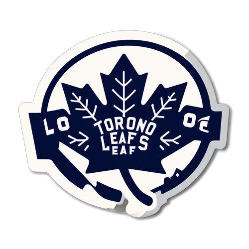 Conception de sticker pour les Maple Leafs de Toronto