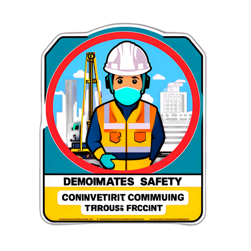 提高社区安全意识贴纸