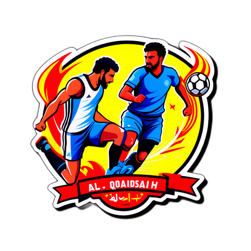 Sticker ya Kitendo cha Michezo: Al Qadsiah vs Al Fateh