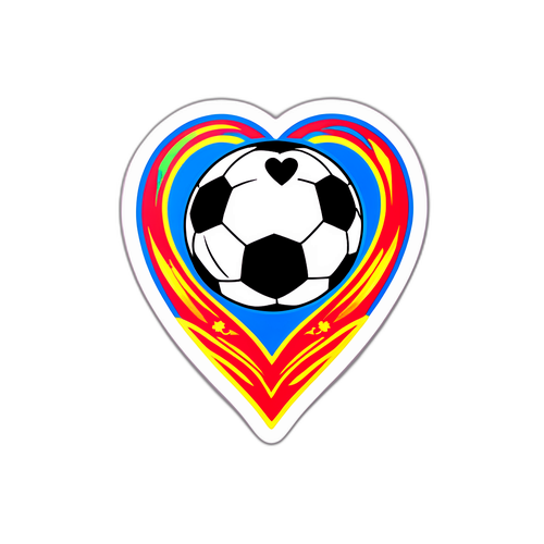Futbola Aşk Stickerı