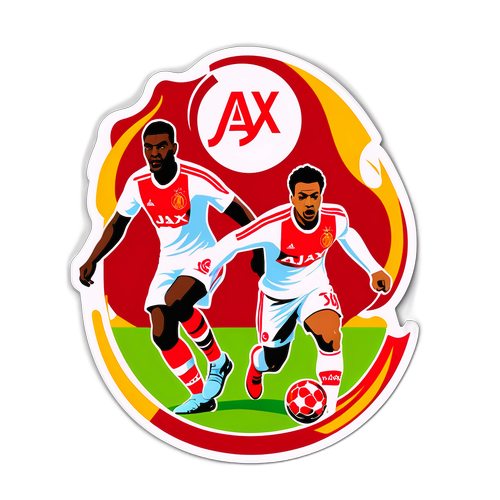 Nhãn dán đặc biệt về Ajax thi đấu với Galatasaray