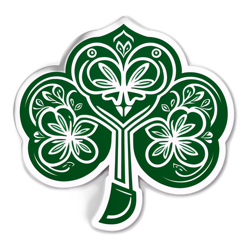 สติกเกอร์ที่แสดงความรักต่อทีมเซลติกส์