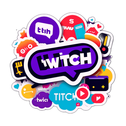สติกเกอร์ที่เกี่ยวข้องกับ Twitch