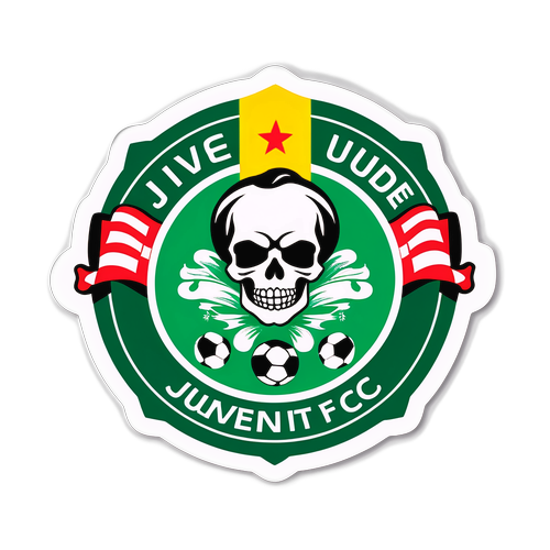 Adesivo Alegre do Juventude FC