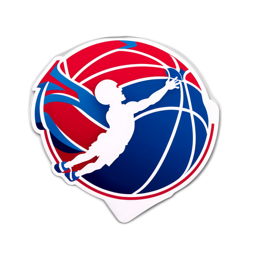 Desain Stiker Tim Basket Philadelphia 76ers
