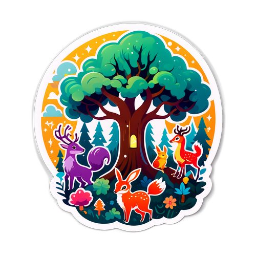 Sticker Hutan Magis