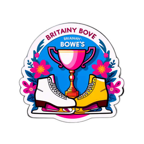 Pysti ja kukat luisteluiden juhlistamiseksi