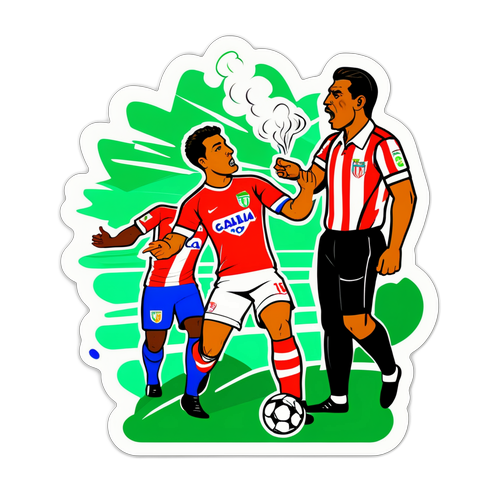 Jogo Intenso entre Atlético Nacional e América de Cali