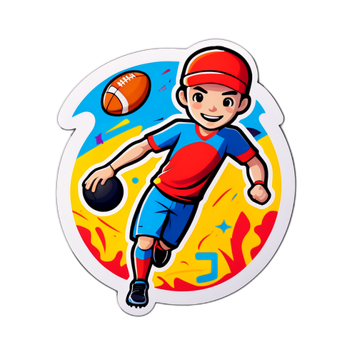 สติกเกอร์แนวสนุกในสนามกีฬา