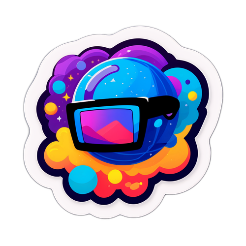 वायरल इंटरनेट रुझानों का मजेदार स्टिकर