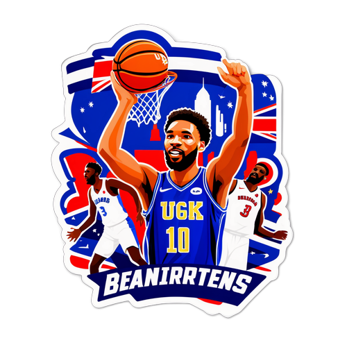 UK Basketball Achievements Celebration Sticker