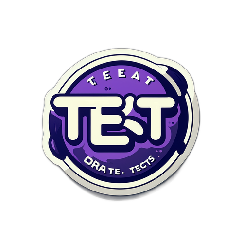 Testovací nálepka