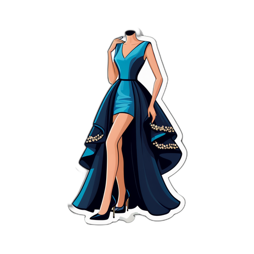 Etichetta Elegante Ispirata alla Moda di Elisabetta Franchi