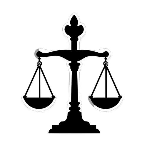 Dramatic Indictment Symbol Sticker