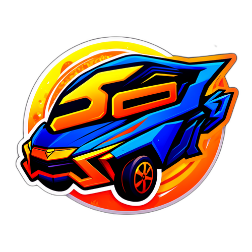 Autocollant dynamique de RLCS