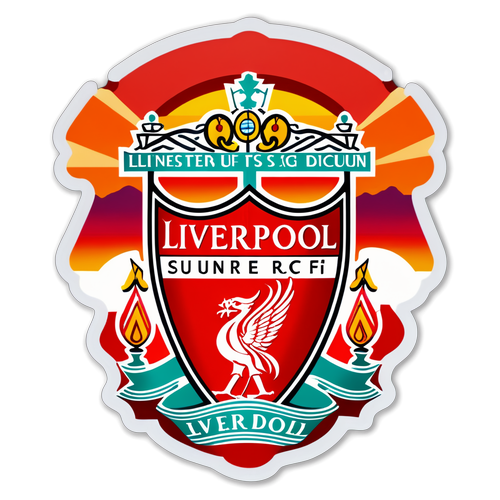 Menyelami Keindahan Liverpool: Stiker Sunset yang Memadukan Emblem FC dan Musik! 