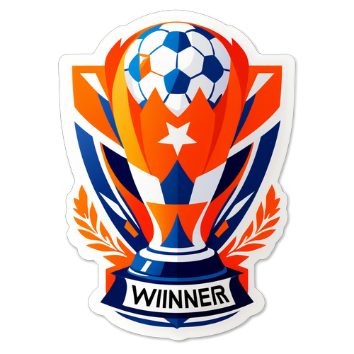 KNVB Beker Winnaar Sticker