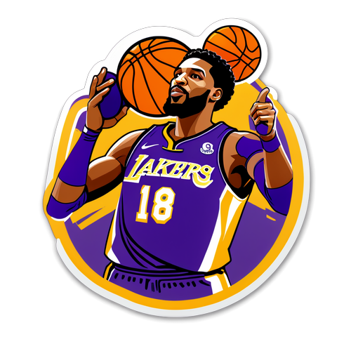 Lakers Legacy Sticker