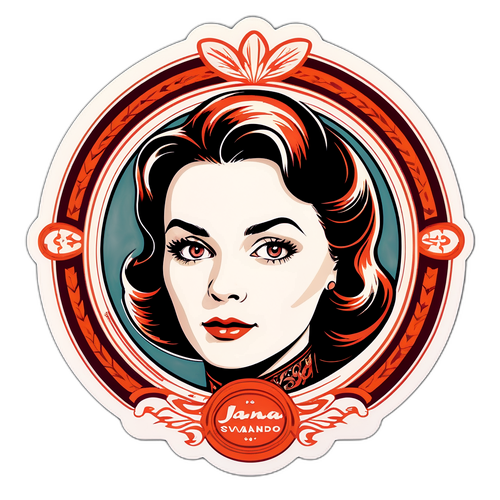 Jana Švandová v elegantním retro stylu