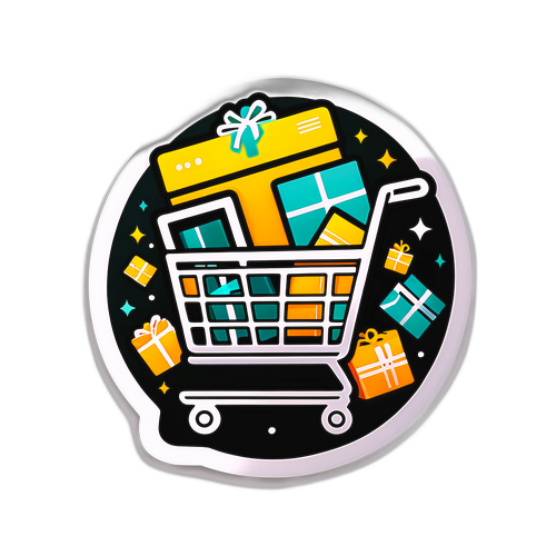 Nálepka s grafikou Amazonu