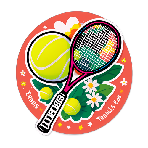 Tennis Rackets og Sommer Detaljer