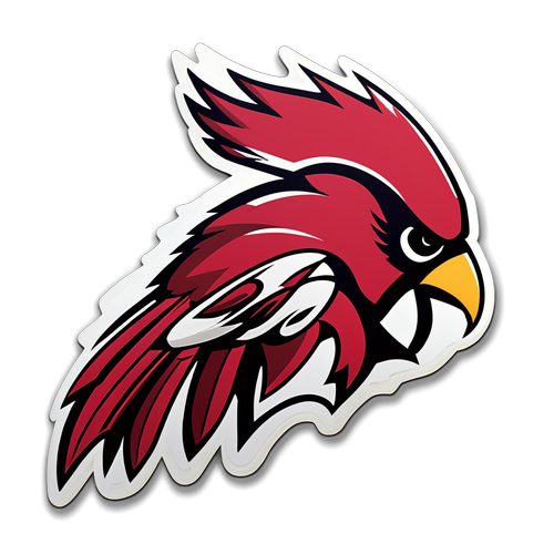 Arizona Cardinals Heritage Sticker