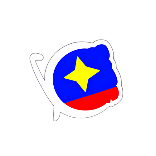 Minimalist samolepka s podpisem Petra Pavla