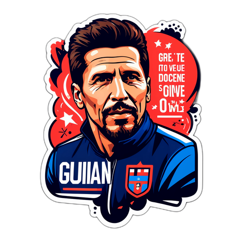 गियूलियानो सिमियोन की प्रेरणादायक स्टिकर