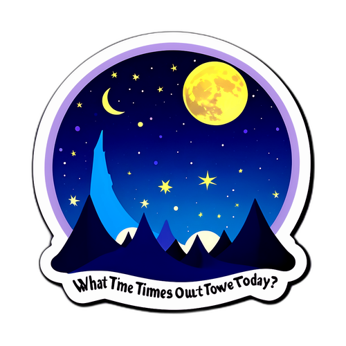 ¿A qué hora sale la luna hoy?